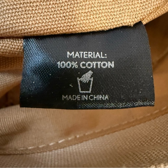 Portland Leather Goods Cotton Canvas Purse Organizer Sesame Tan Medium - Picture 6 of 7